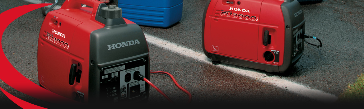 Honda EU 2000i generator. Generators Header